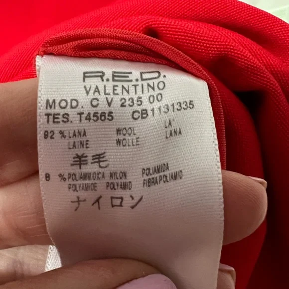 💃❤️Red Valentino❤️💃Mini Shift Dress Size 44